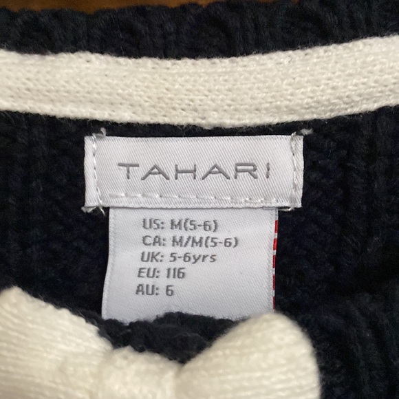 Tahari Sweater Coat with Matching Hat - Picture 3 of 3